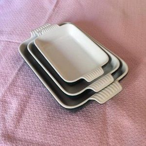 Toptier Ceramic Baking Dish Set - Never Used
